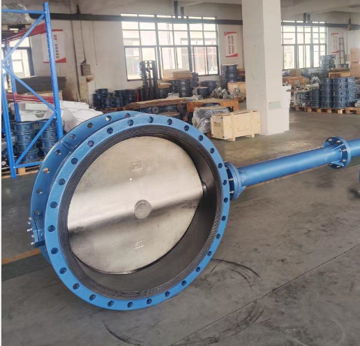 ¿Qué es la válvula de mariposa de tallo extendido?