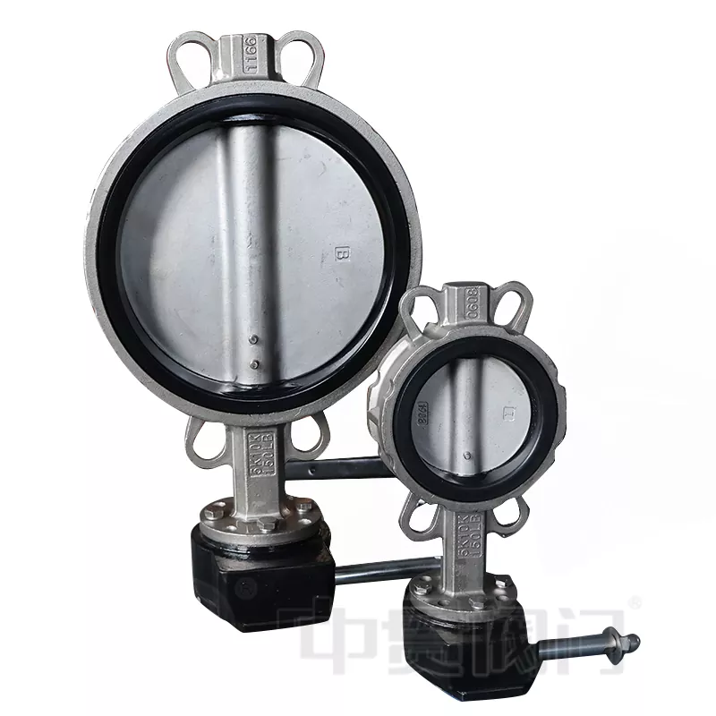 Válvula de mariposa de acero inoxidable de EPDM